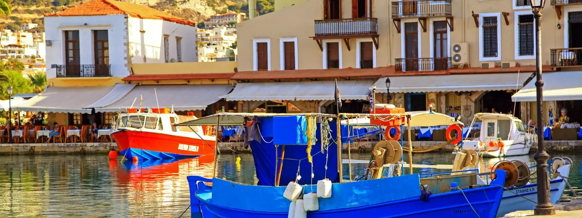 Filiko Tours in Rethymno view of the port